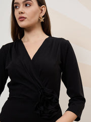 athena immutable scuba formal dress