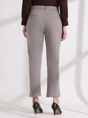 women comfort high rise regular fit formal pant 2