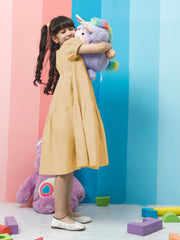 athena girl puff sleeve balloon dress 2