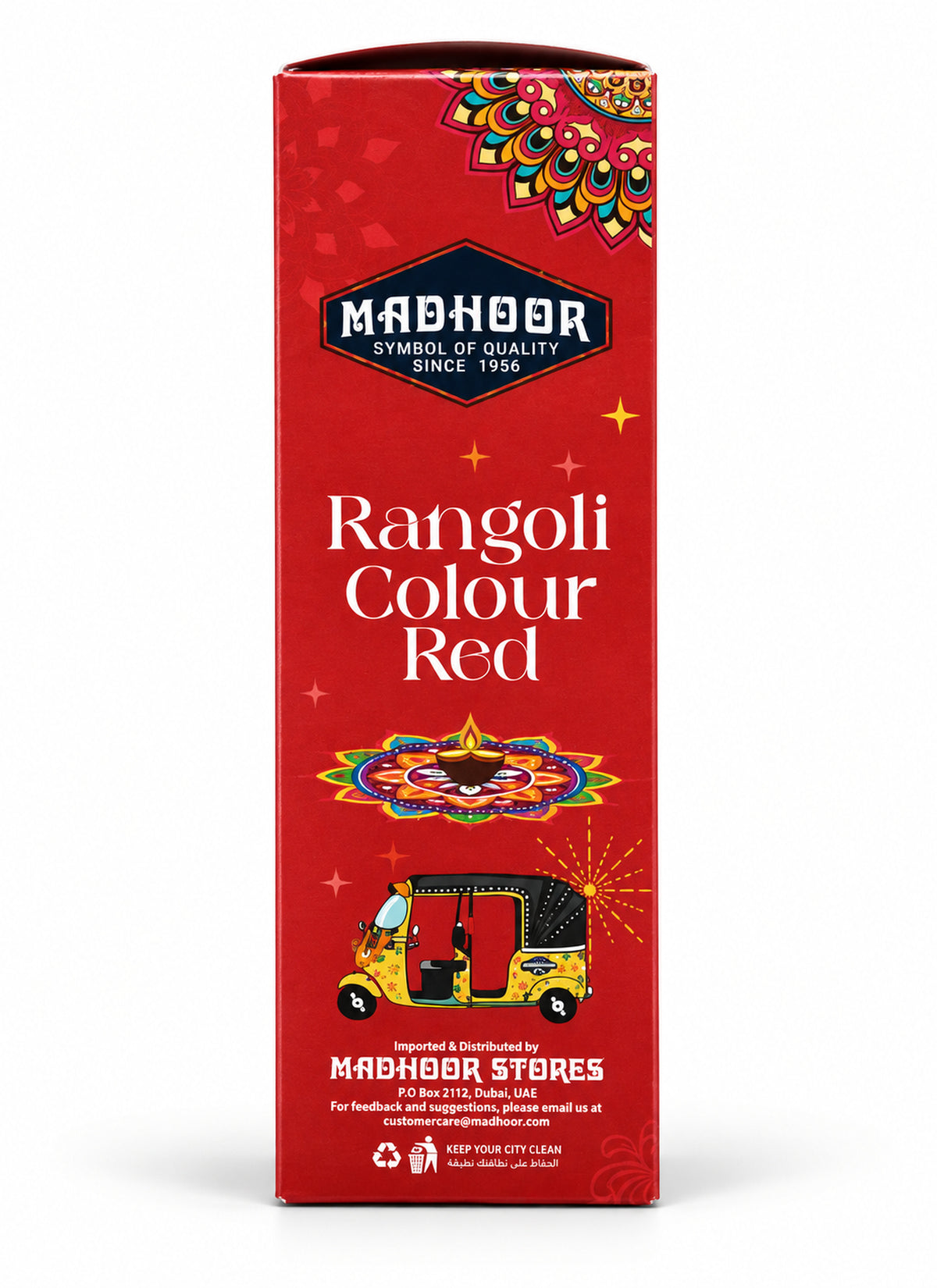 Rangoli Powder Red 250gm 1 Piece
