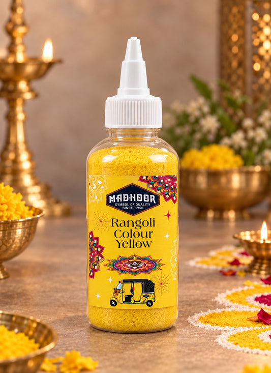 Rangoli Powder Yellow 250gm 1 Piece