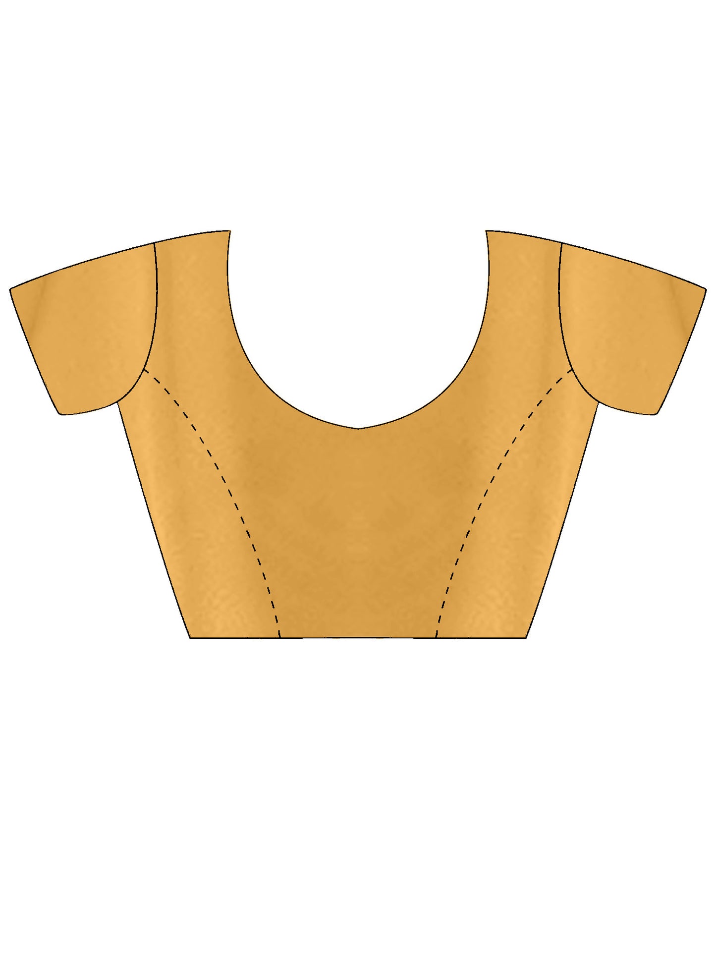 Women's Satin Mustard Solid Designer Saree With Blouse Piece