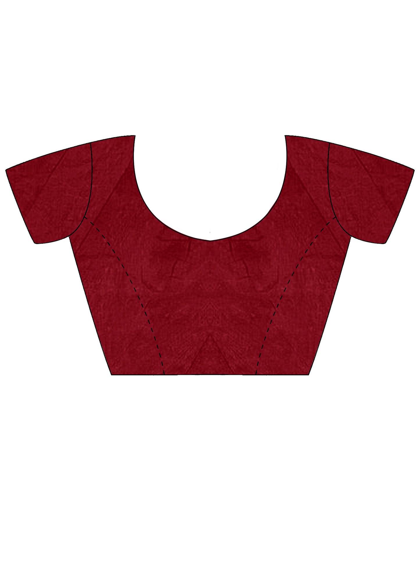 Women's Satin Silk Maroon Embellished Designer Saree With Blouse Piece