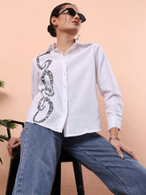 fithub party shirt with embroidered design