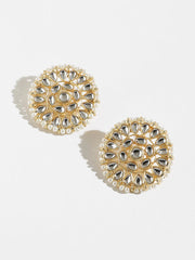 SOHI - Gold Plated Kundan Studs
