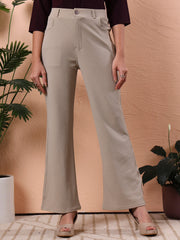 women relaxed regular fit formal trousers 3