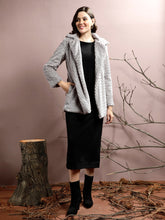 athena self design hip length overcoat 1
