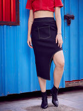 athena a line asymmetric skirt