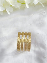 Golden Brass Zuri Cuff Bracelet