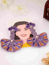 أقراط Oyester Drop متعددة الألوان من الخرز