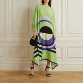 Modestt - Green Silk Blend Kaftan
