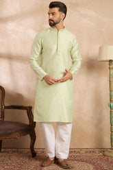 teal polyester solid embroidered straight kurta with trouser