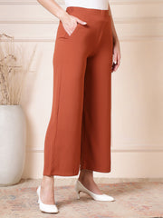 women high waist wide leg palazzo pants 2