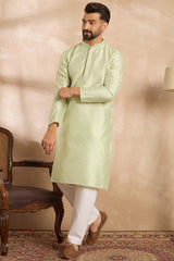 teal polyester solid embroidered straight kurta with trouser