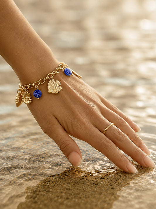The Ocean Treasure Charm Bracelet