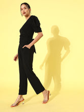 athena women stylish black solid co ords