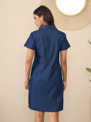 Stylestone - Women'S Denim Dress With Pockets