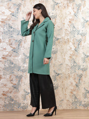 athena knee length notched lapel wool overcoat 1