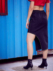 athena a line asymmetric skirt