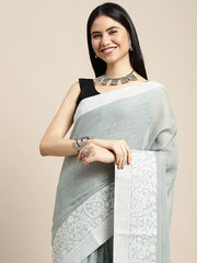 grace linen saree