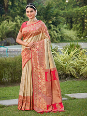 Majestic Pure Kanjivaram Silk Saree | Bridal Heritage Collection | Limited Edition