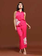 athena embellished shirt trousers co ord 1