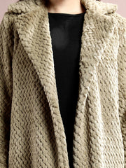 athena self design hip length overcoat 2