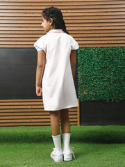 athena girl colourblocked puff sleeve a line dress 3