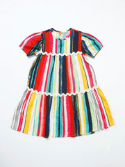 athena multicolor lace dress