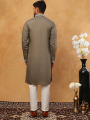 Men Ethnic Embroidered Kurta Pyjama Set