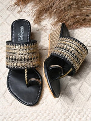 Shoetopia - Women's & Girl's Embellished Wedge Sandals