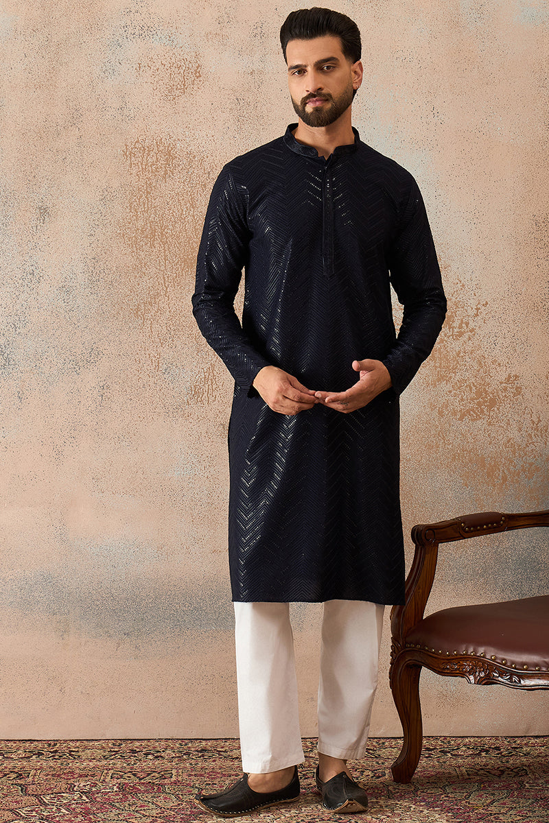 ethnic-bay-blue-rayon-embroidered-straight-kurta-with-trousers-mkset2189