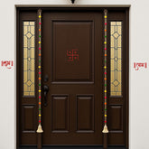 Door Hangings for Home Decoration Pom Pom Side Hangings 2Pcs