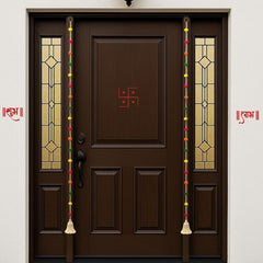 Door Hangings for Home Decoration Pom Pom Side Hangings 2Pcs