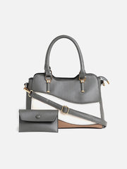 حقيبة يد كاجوال متينة مع قفل بسحاب للنساء