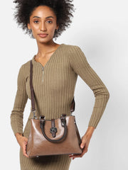 Haute Sauce - Textured Casual Regular Hand Bag with Zip Lock