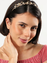 SOHI - Gold Plated Designer Hairband