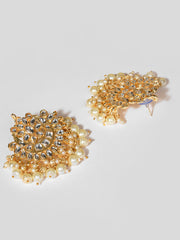 SOHI - WHITE NECKLACE WITH MAANGTIKA & EARRING SET