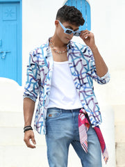 Abstract Print Shirt