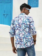 Abstract Print Shirt