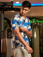 Abstract Activewear T-Shirt