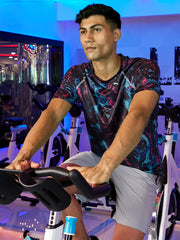 Abstract Activewear T-Shirt