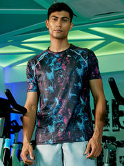 Abstract Activewear T-Shirt