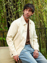 Lined-Tactile Bomber Jacket