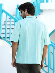 Unbalanced-Ridge Oversized Shirt