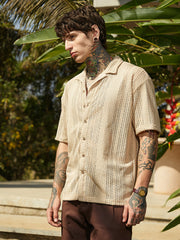 Ziggy-Knit Oversized Shirt