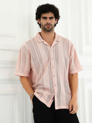 Ziggy-Knit Oversized Shirt