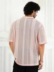 Ziggy-Knit Oversized Shirt