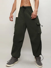 Solid Cargo Parachute Trousers