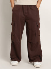 Parachute-Relaxed Cargo Trousers